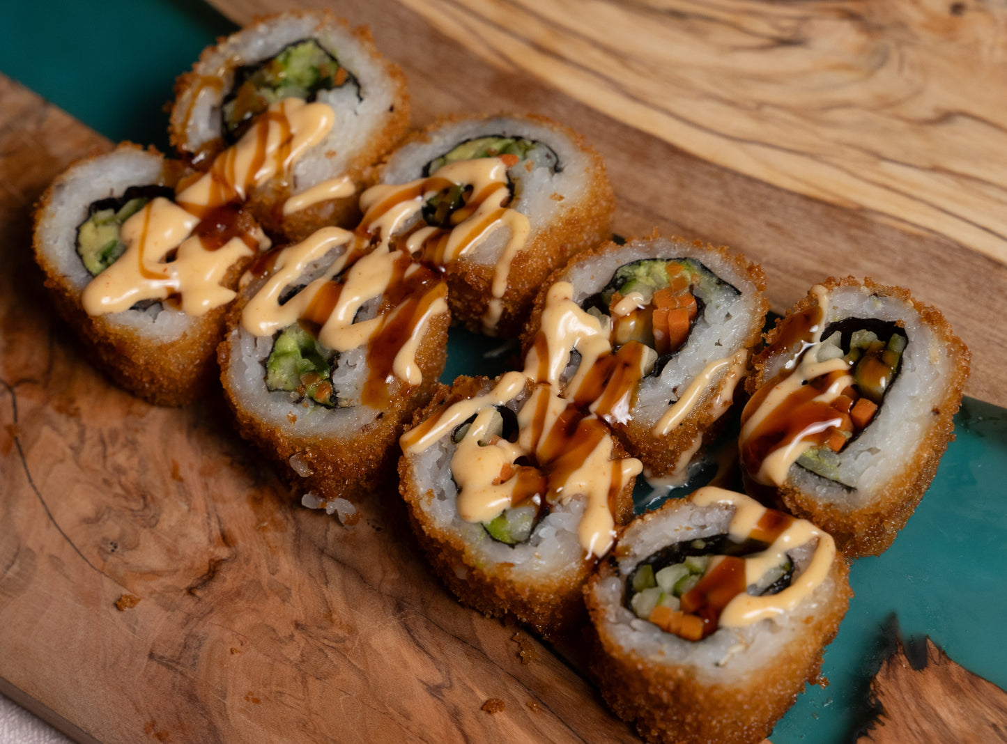Simple Veggie Tempura Roll